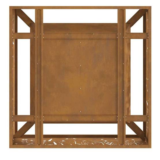 Brasero 80 Cm En Tôle Acier 2,5 Mm - Grand Foyer Jardin Balcon Terrasse Sans Perçage