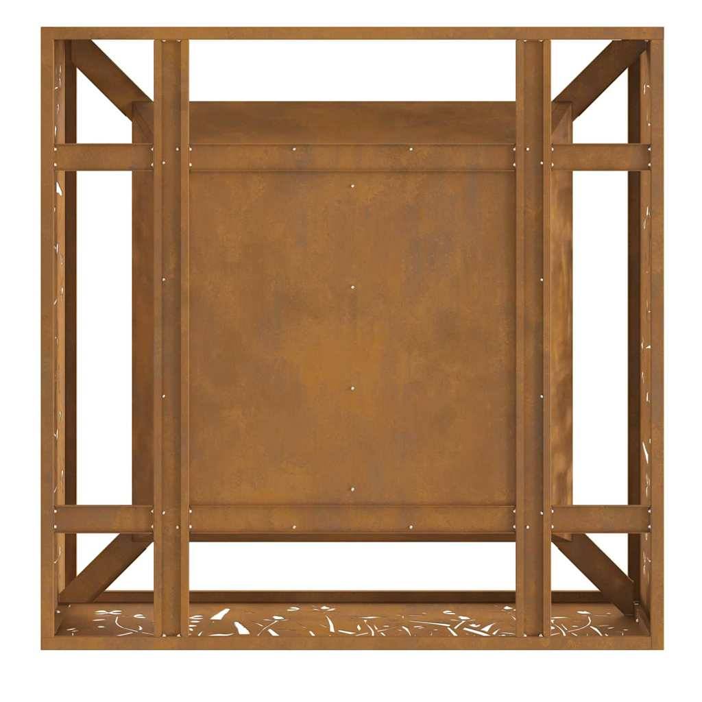 Brasero 80 Cm En Tôle Acier 2,5 Mm - Grand Foyer Jardin Balcon Terrasse Sans Perçage