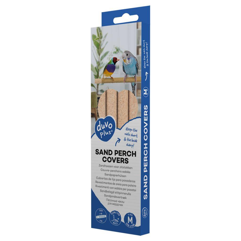 Fundas de arena para perchas M, 4 unidades, 19x1x1 cm, beige - DUVOPLUS