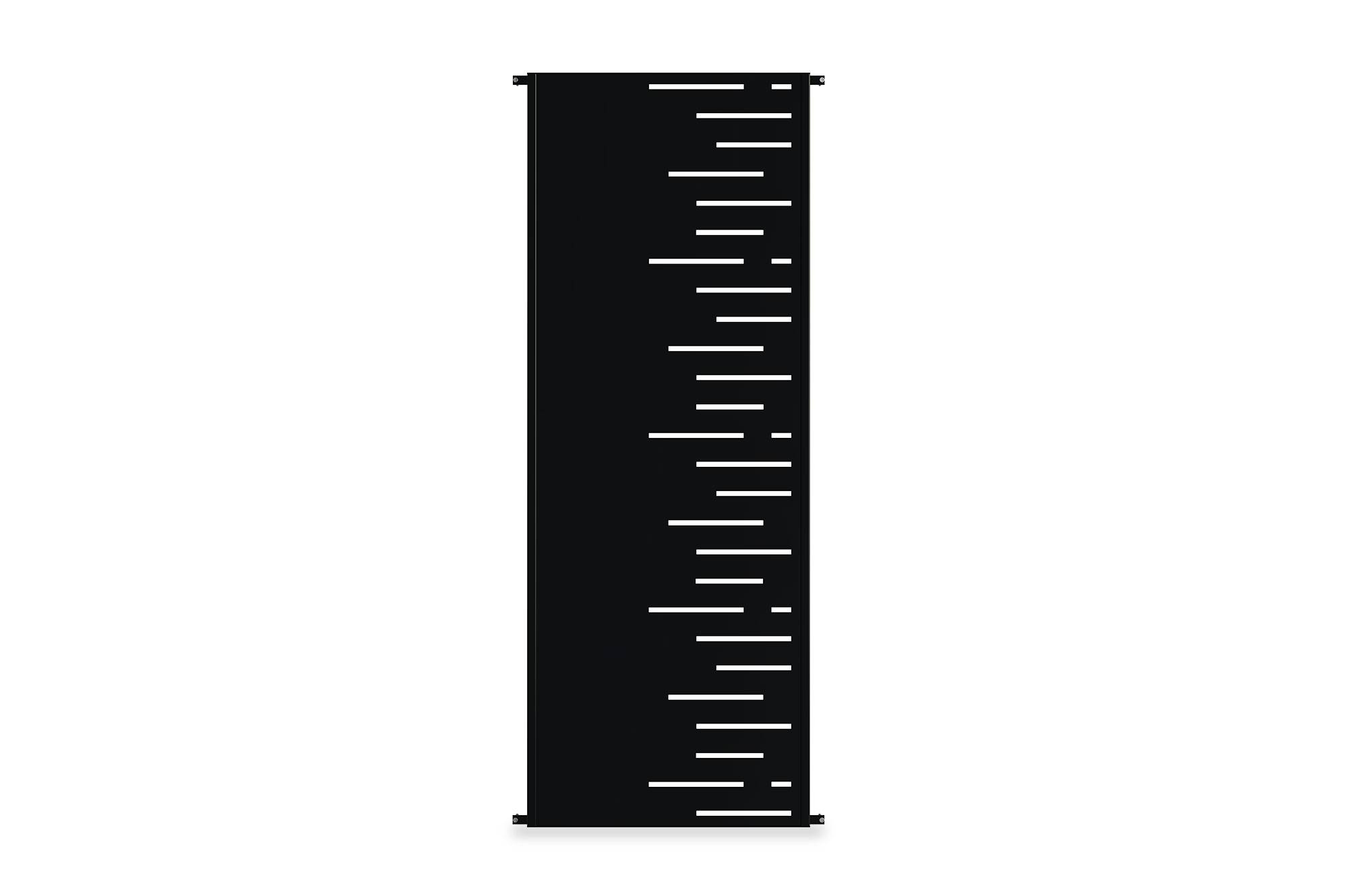 Casanoov Lot de 2 panneaux décoratifs ARLBERG Noir H.160  cm motifs côté droit - Image 5