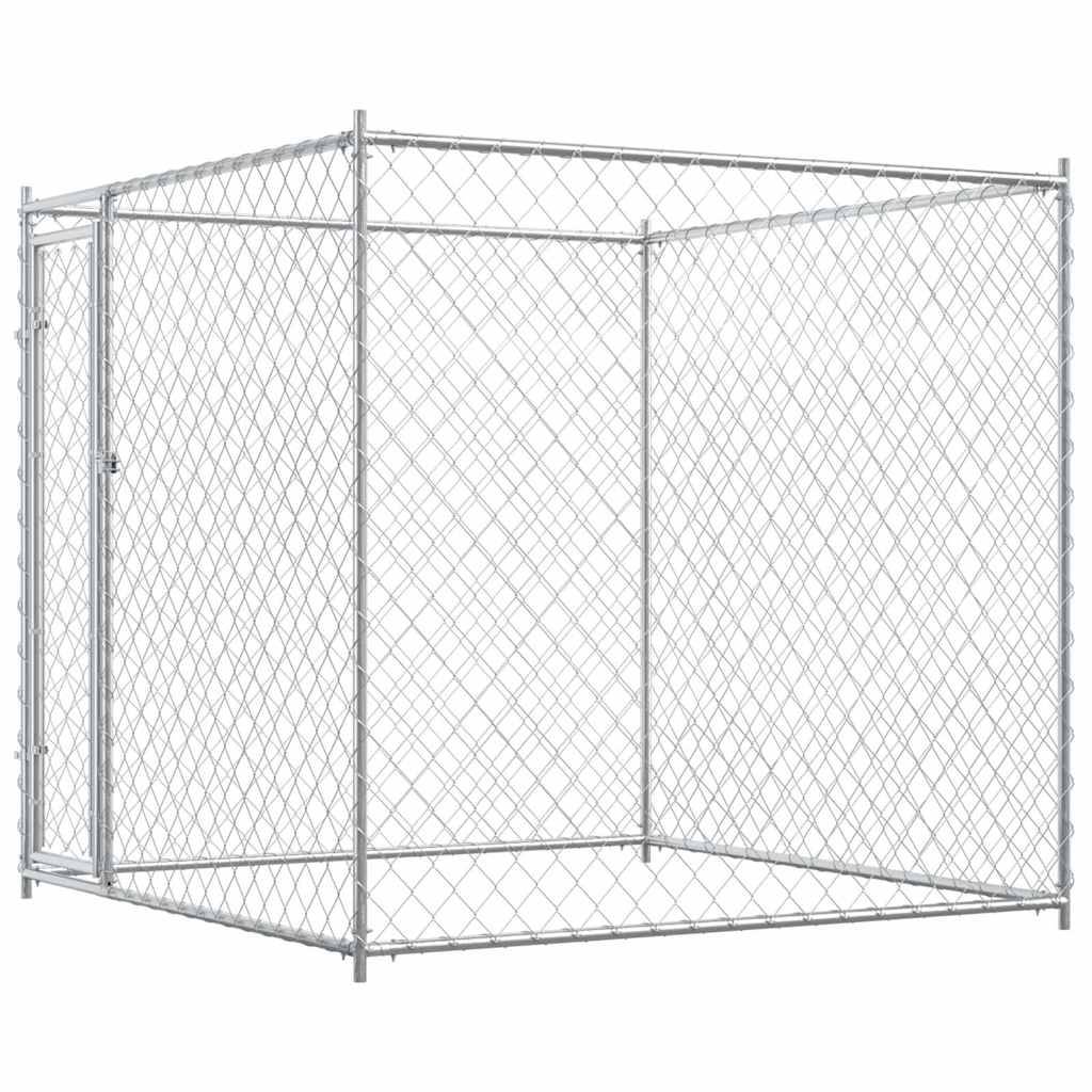 Vidaxl - Chenil d'extérieur pour chiens 193x193x185 cm vidaXL 145027 - Imagen 2