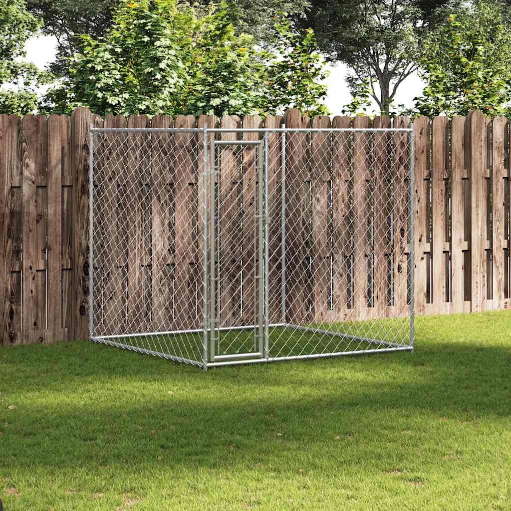 Vidaxl - Chenil d'extérieur pour chiens 193x193x185 cm vidaXL 145027 - Imagen 1