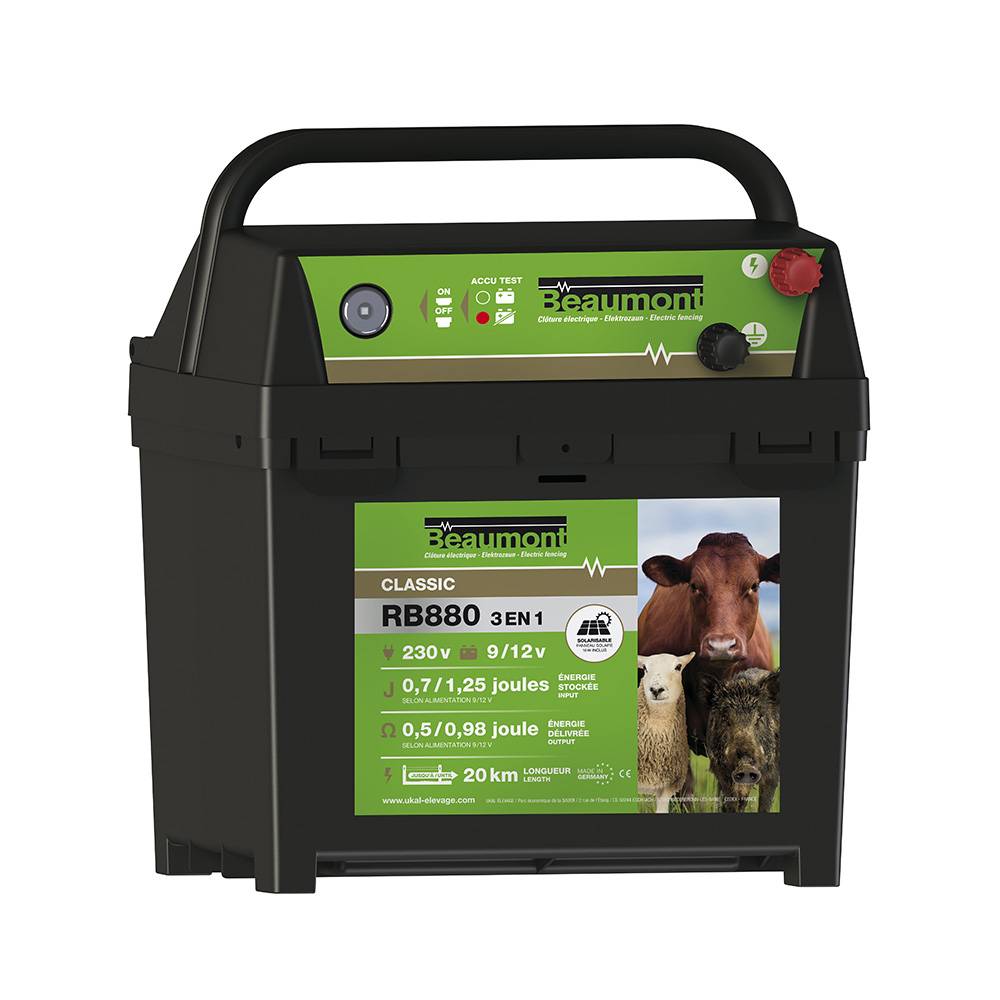 Beaumont - Poste mixte RB880 et batterie 12 V 75 Ah - Imagen 2