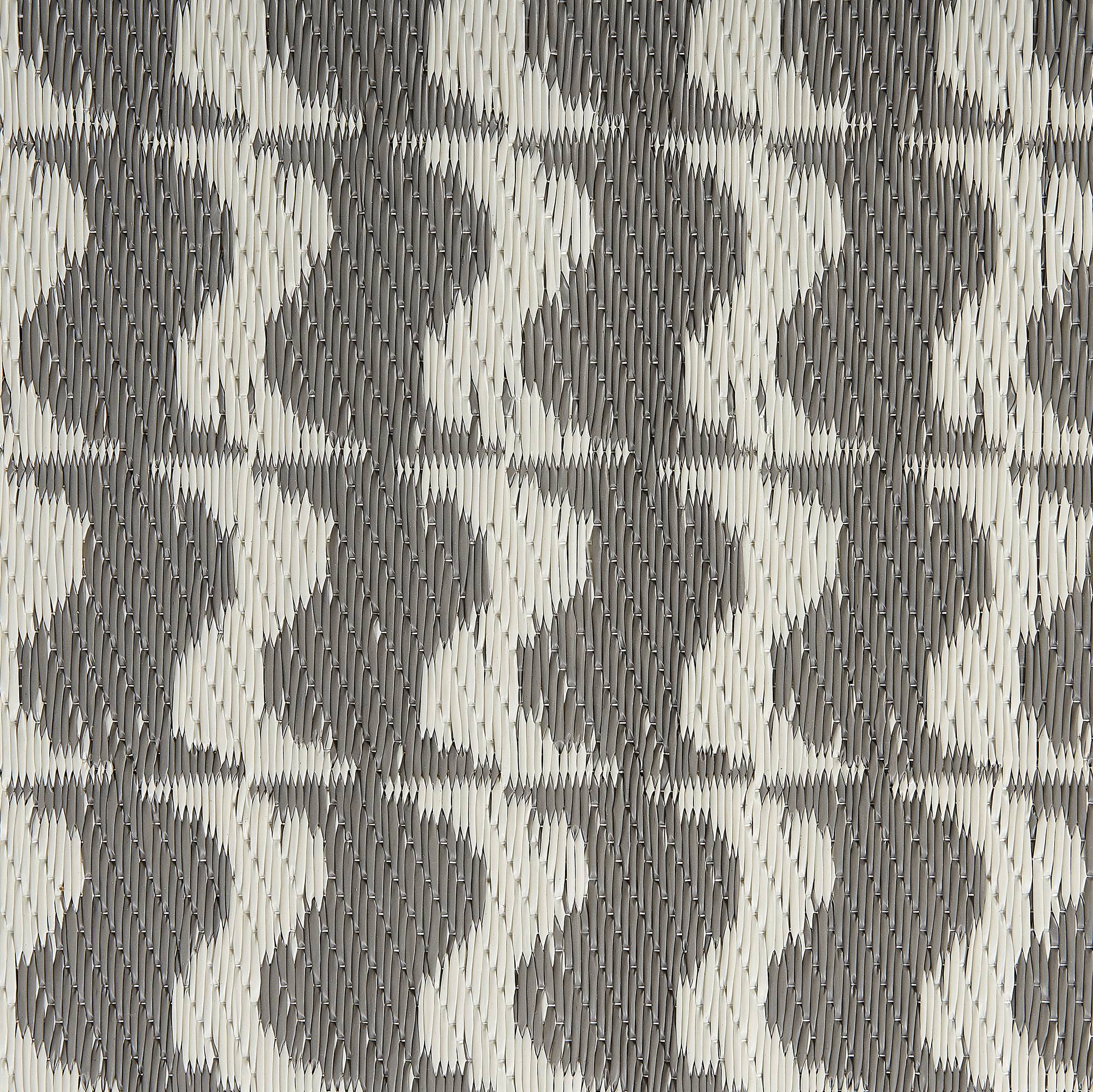 Beliani - Tapis d'extérieur Polypropylène Gris TUMKUR - Beliani - Imagen 5