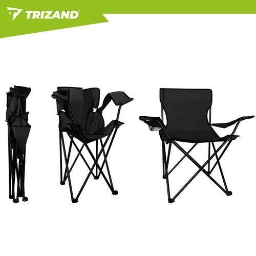 Chaise de pêche noire K23673 - Image 7