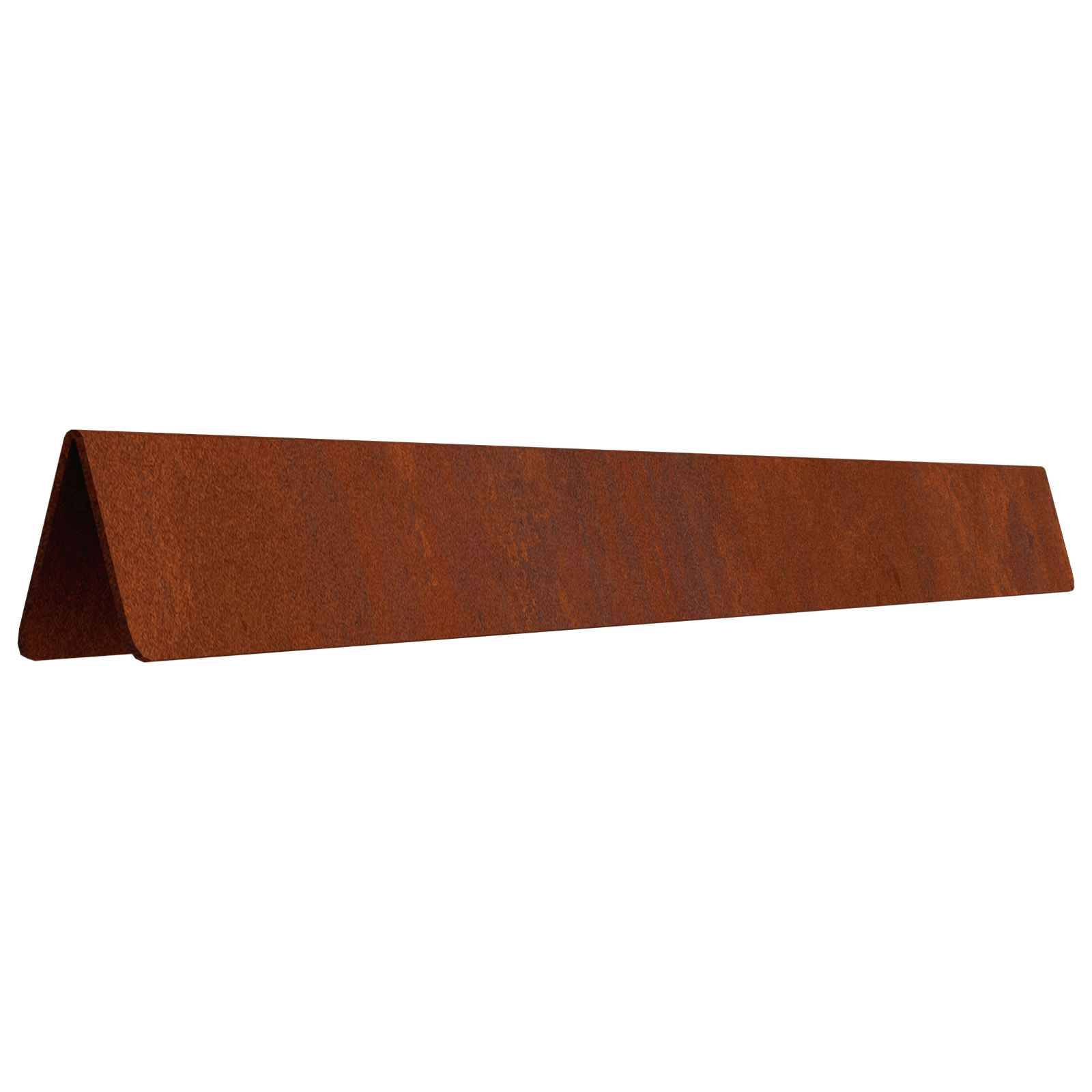 PANGIVO - Bordure de pelouse acier patiné rouillé 450 x 0.05 x 15 cm - PANGIVO - Image 6