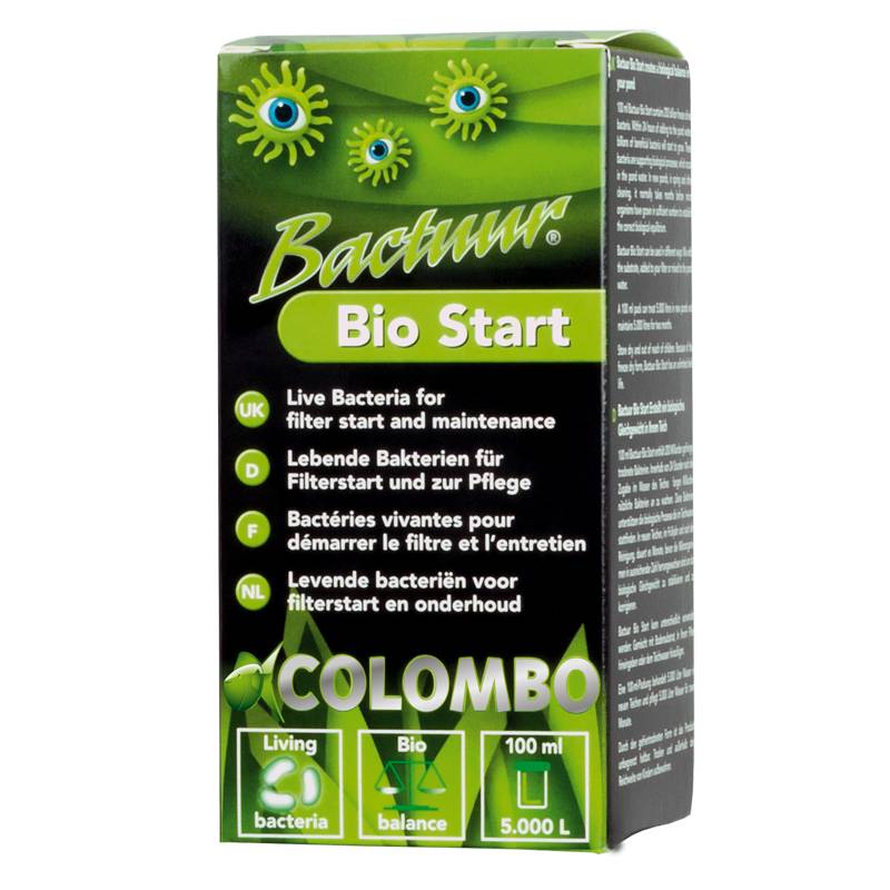 Bactuur Bio Start tratamiento para estanques 100 ml - COLOMBO