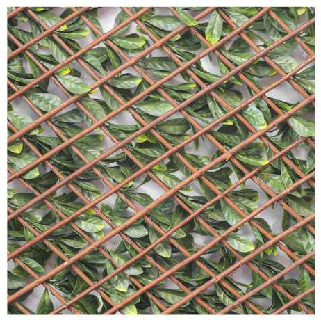 James Grass - France Green - Treillis extensible feuilles de laurier amande - Long 19 m, Hauteur 2 m - Imagen 3