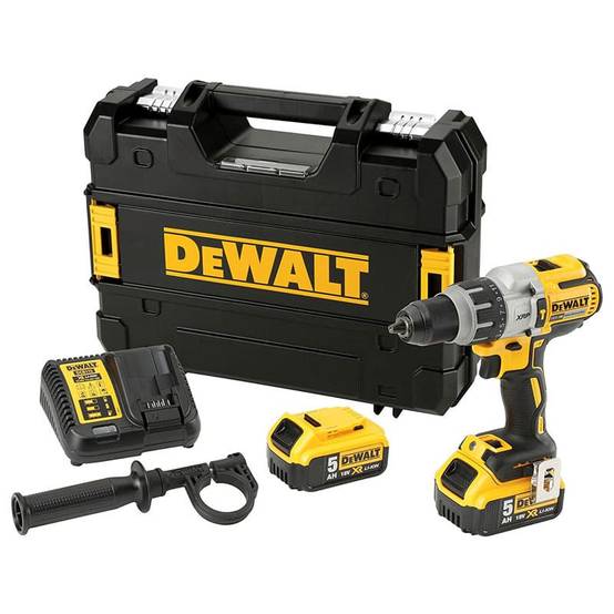 Perceuse à percussion18V XRP - DEWALT - avec 2 batteries 18V 5.0Ah - Chargeur - coffret TSTAK - DCD996P2 - Image 1