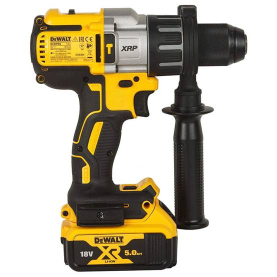 Perceuse à percussion18V XRP - DEWALT - avec 2 batteries 18V 5.0Ah - Chargeur - coffret TSTAK - DCD996P2 - Image 3