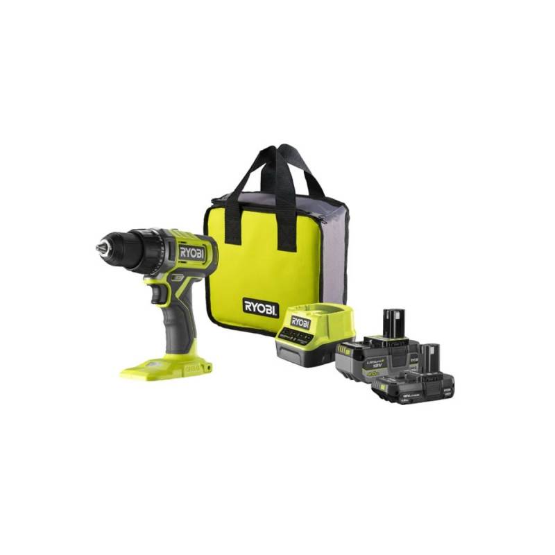 Ryobi - Perceuse-visseuse 18V RYOBI - 2 batteries 4,0Ah et 1,5Ah - Chargeur RDD18-2C415S - Image 1