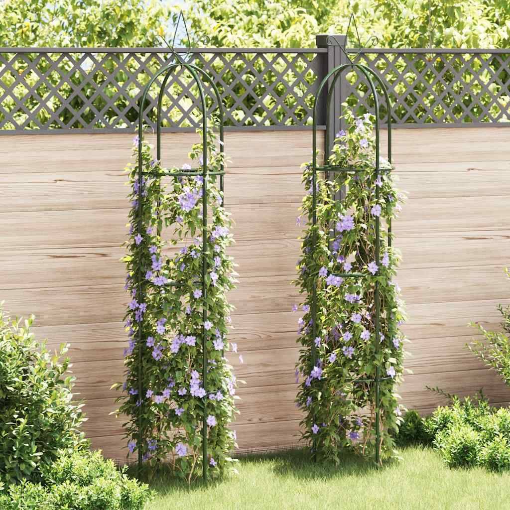 Arche de jardin - Treillis de Jardin en forme de tour 2 pcs - Image 2