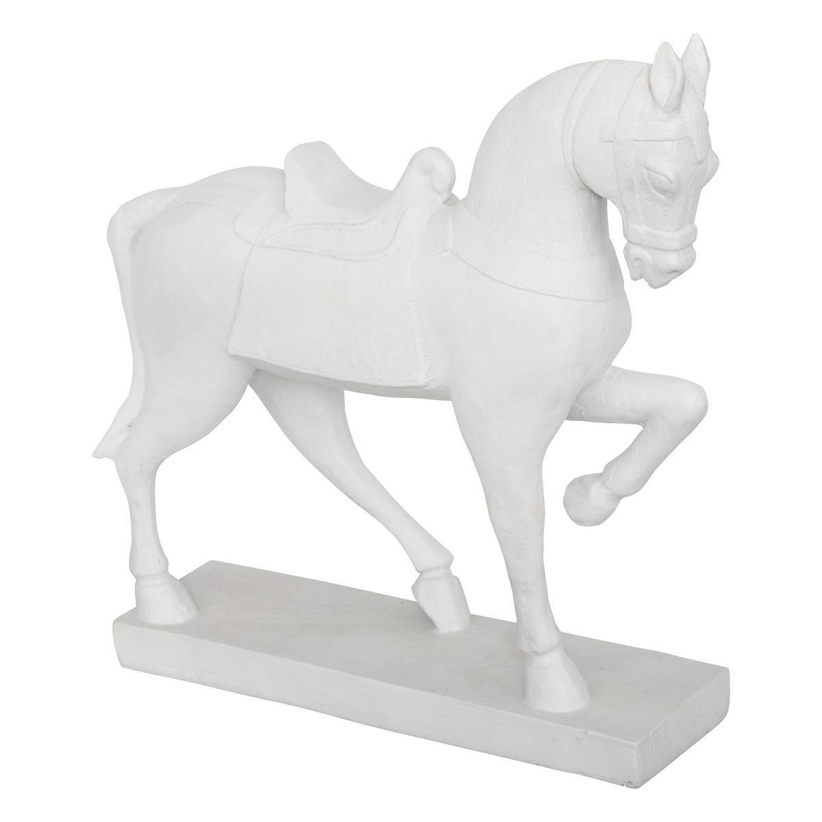 Atmosphera - Cheval Little cottage H.35cm résine - Atmosphera Créateur d'intérieur - Imagen 2