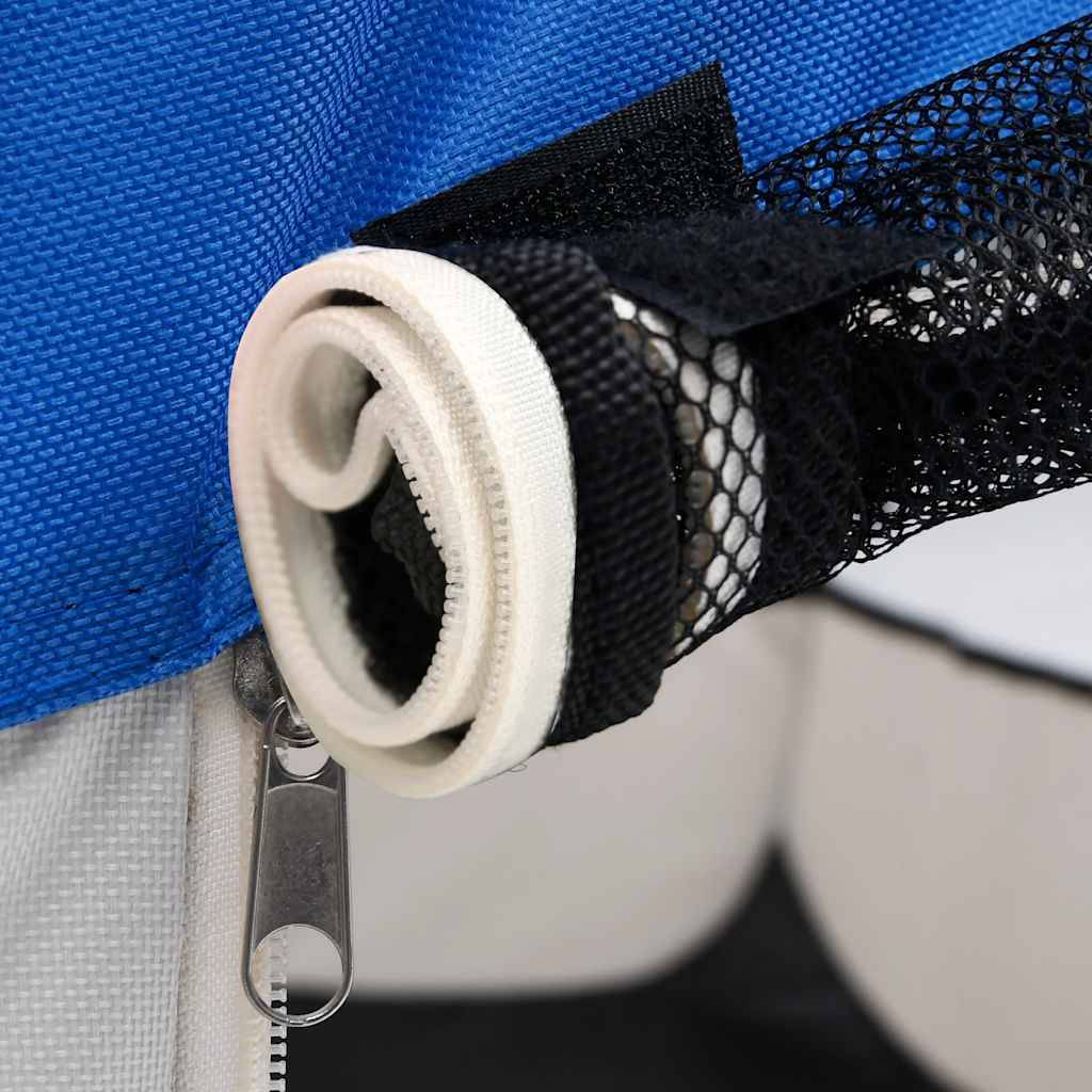 Vidaxl - Parc pour chiens pliable avec sac de transport Bleu 90x90x58 cm vidaXL 171013 - Imagen 4