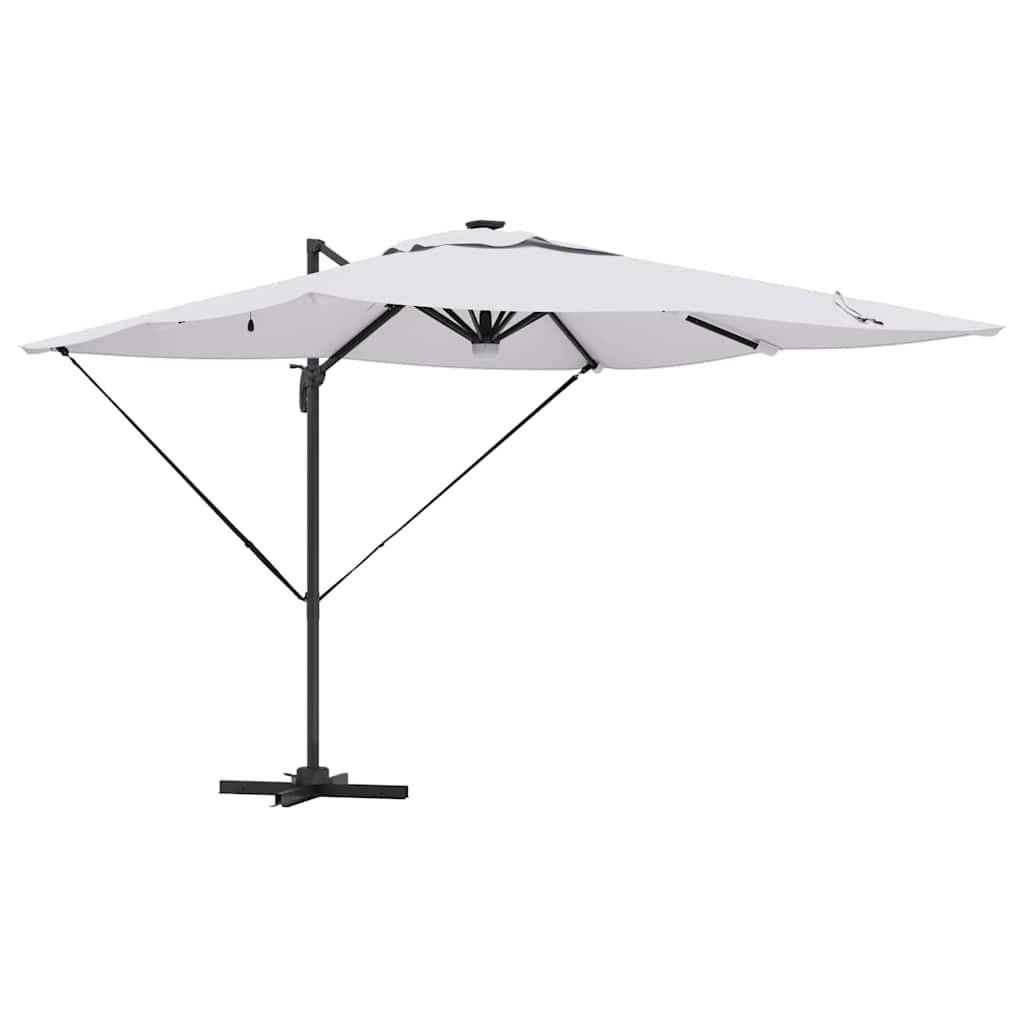 PANGIVO - Parasol Rectangulaire Aluminium et Polyester Beige 286 x 284 x 270 cm - PANGIVO - Image 2