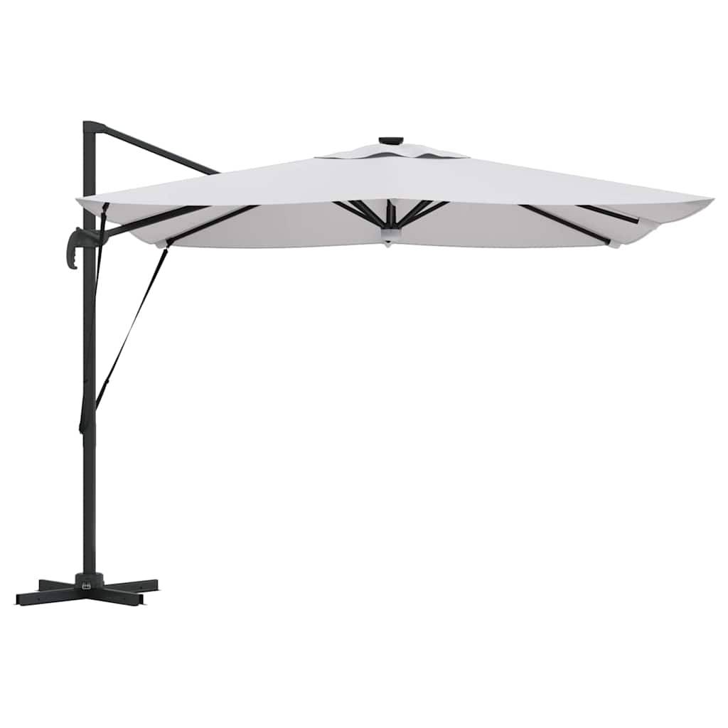 PANGIVO - Parasol Rectangulaire Aluminium et Polyester Beige 286 x 284 x 270 cm - PANGIVO - Image 7