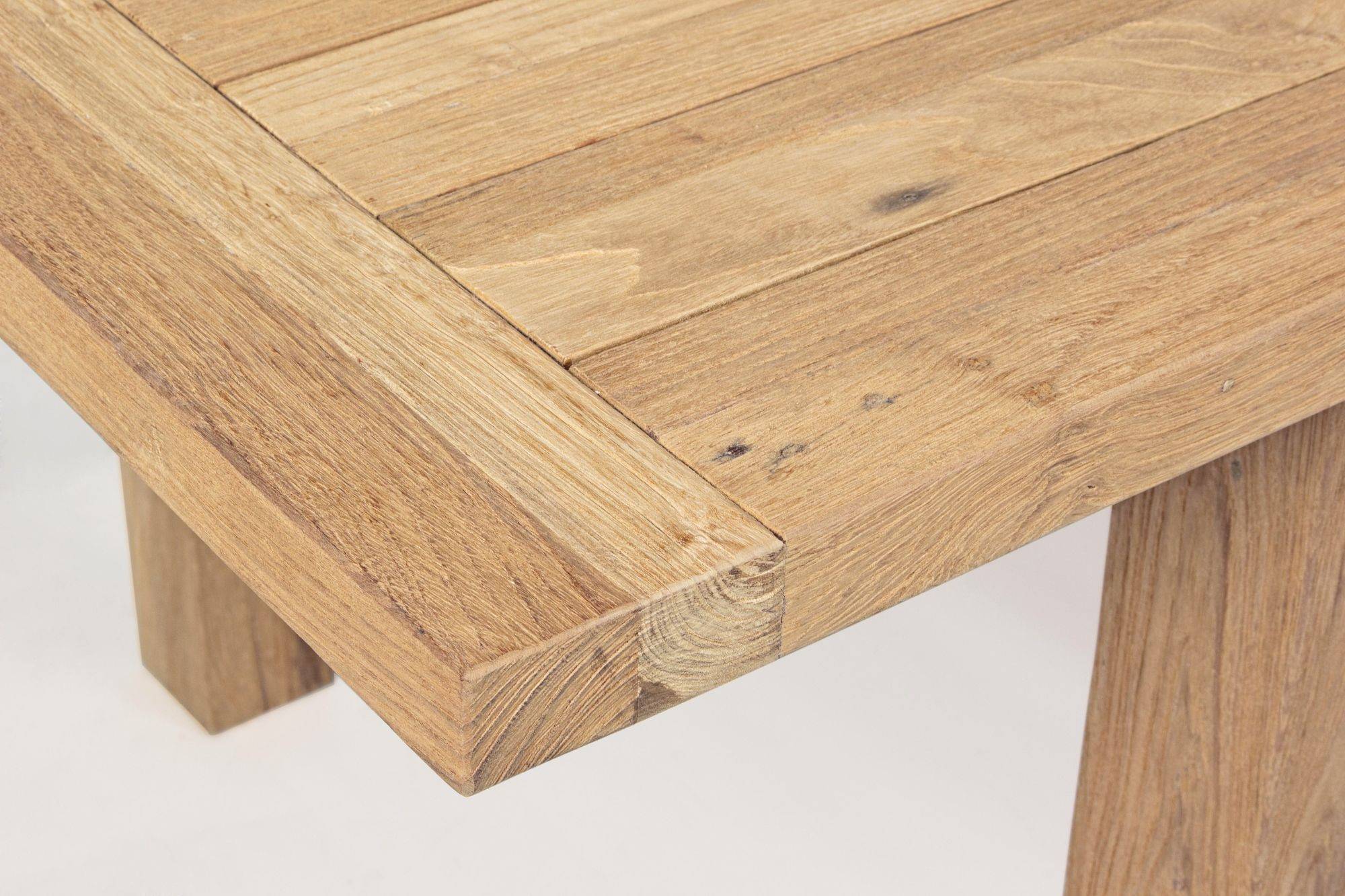 Autre - Table de jardin extensible en teck recyclé L160/220 - SAINT MALO - Imagen 9