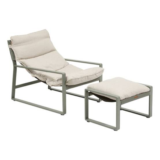 Hesperide - Fauteuil relax de jardin Lambinio vert laurier Hespéride - Image 1