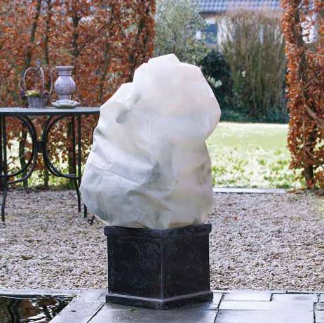 Housse d'hivernage 50g, Couleur Blanc, Diamètre 75 cm lot de 2 - Imagen 2