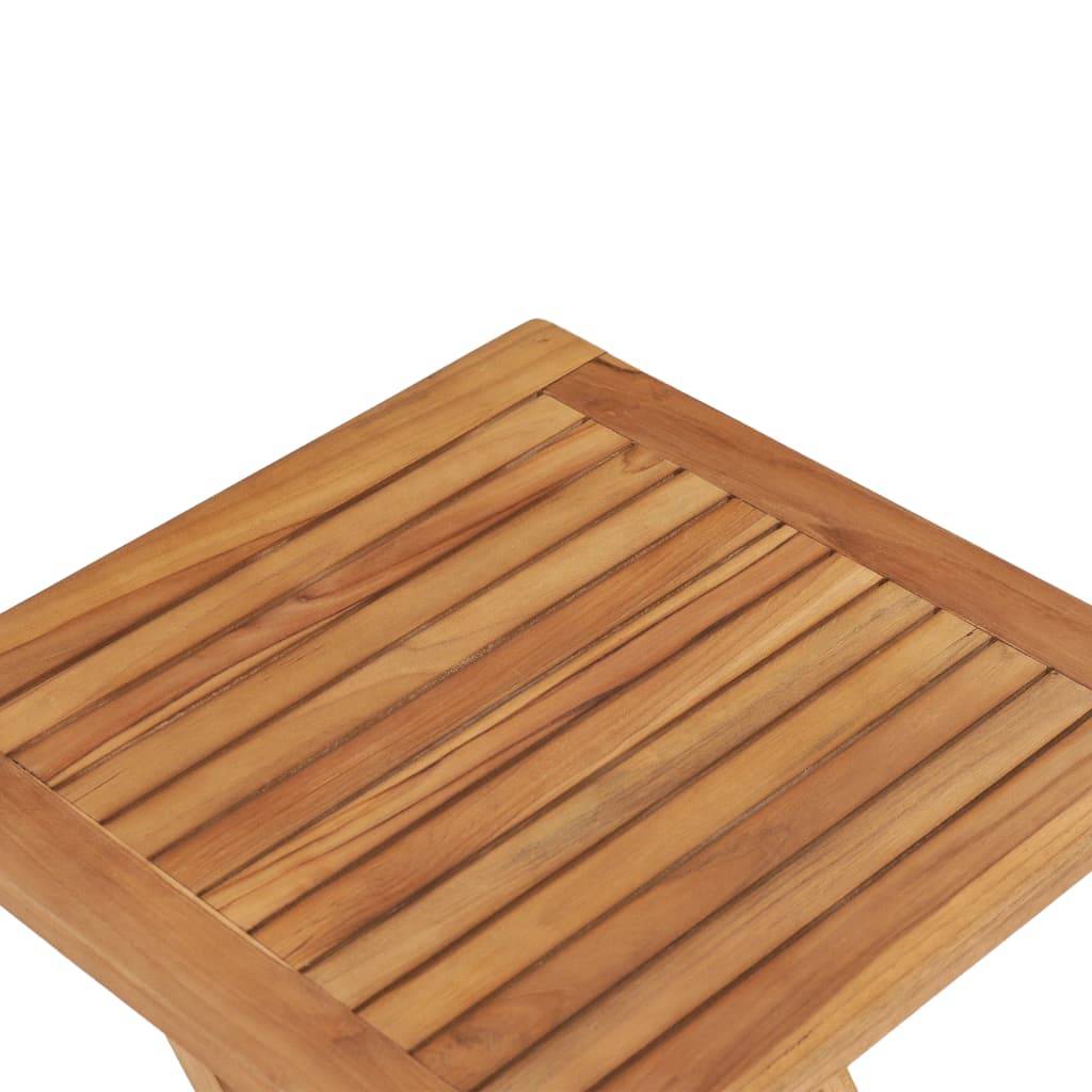 PANGIVO - Table pliable jardin bois de teck 45 x 45 x 45 cm, Poids :4.62kg - PANGIVO - Image 5