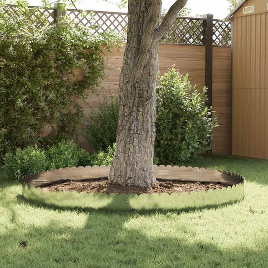 ComfortXL - Bordure de jardin acier aménagement extérieur limites 30pcs 103x25cm argenté - ComfortXL Outdoor Living - Image 4