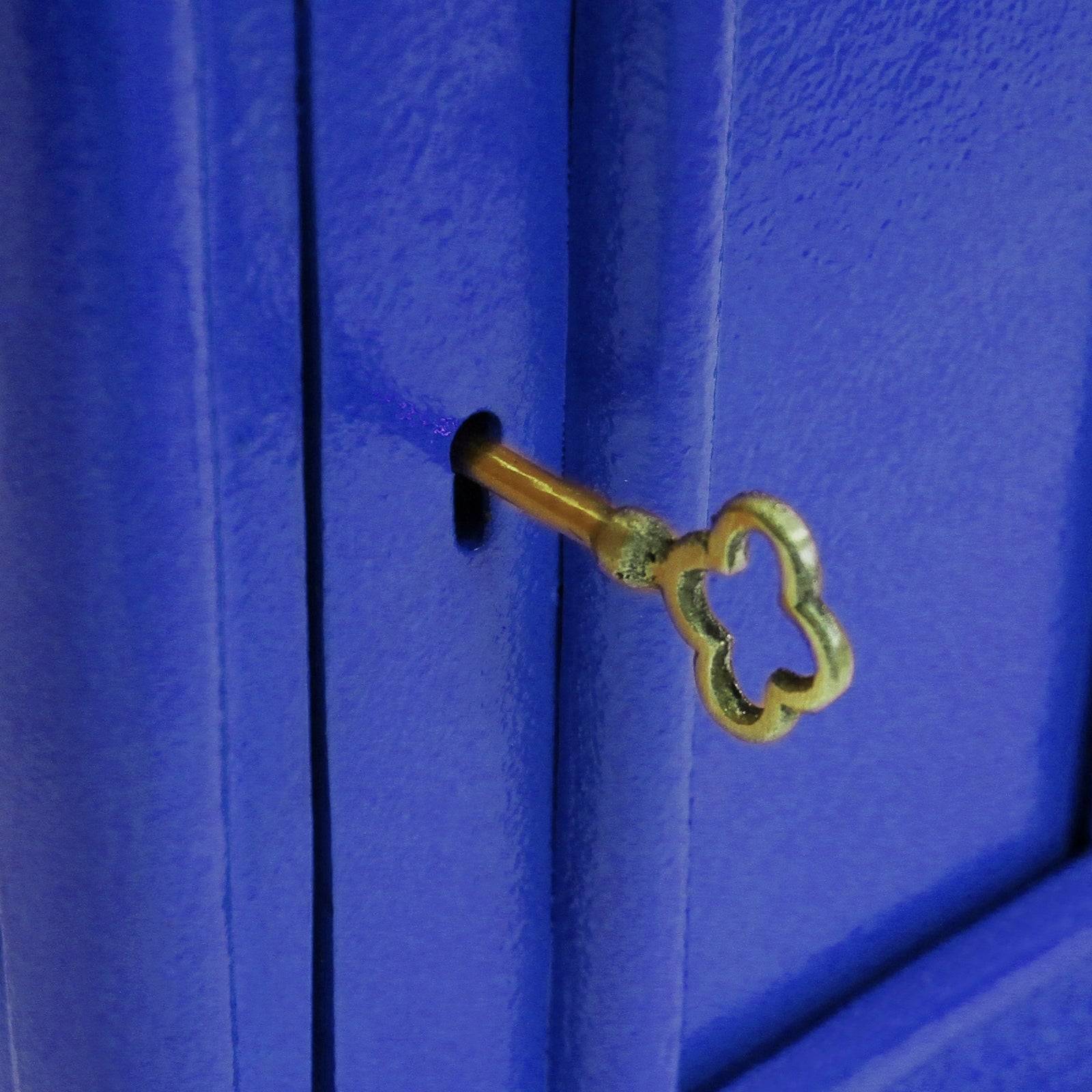 Monstershop - Boîte aux Lettres Bleue avec Support - Imagen 3