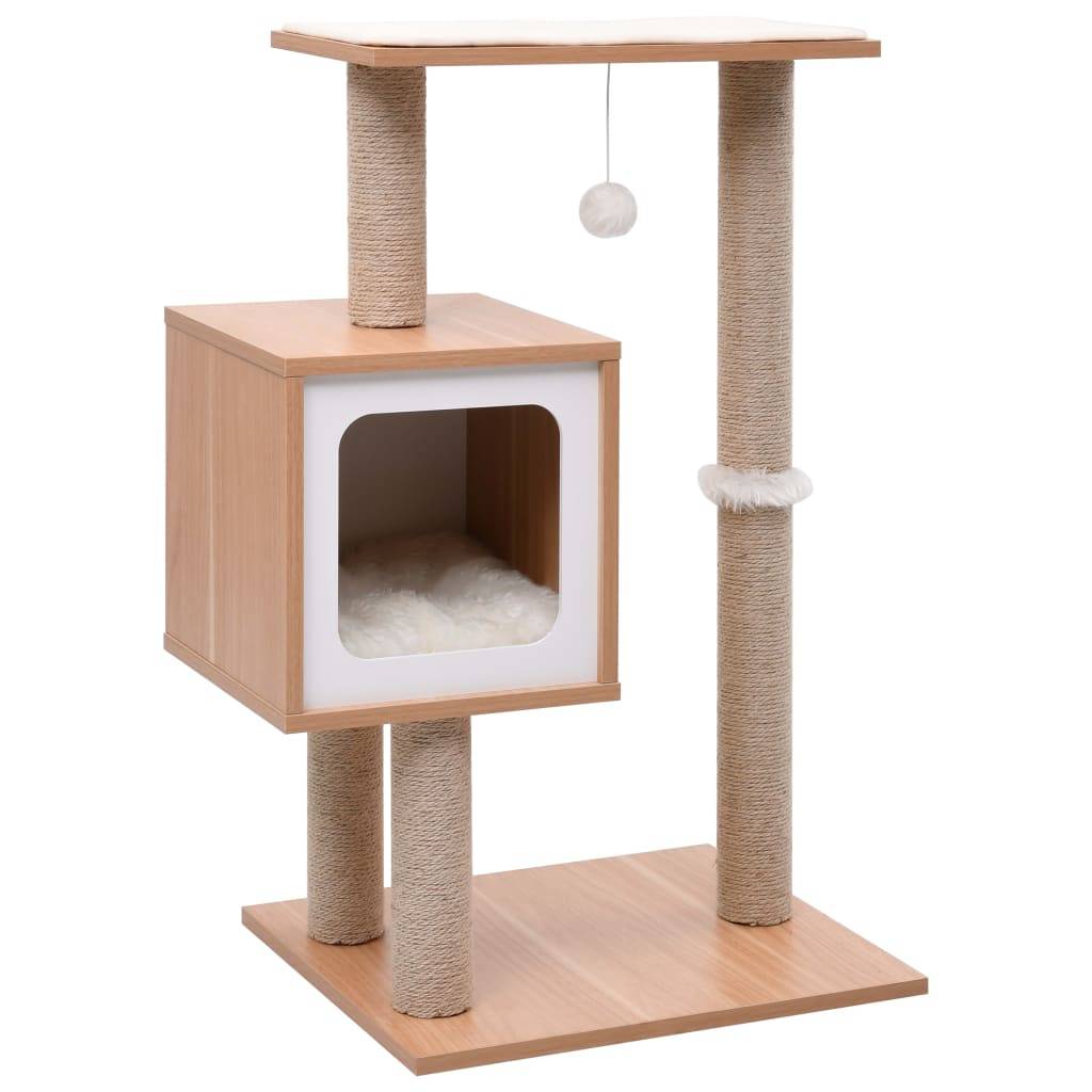 Vidaxl - Arbre à chat avec tapis à gratter en sisal 82 cm vidaXL - Imagen 1