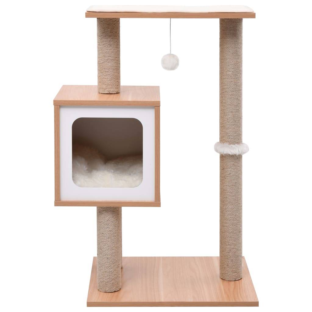 Vidaxl - Arbre à chat avec tapis à gratter en sisal 82 cm vidaXL - Imagen 7