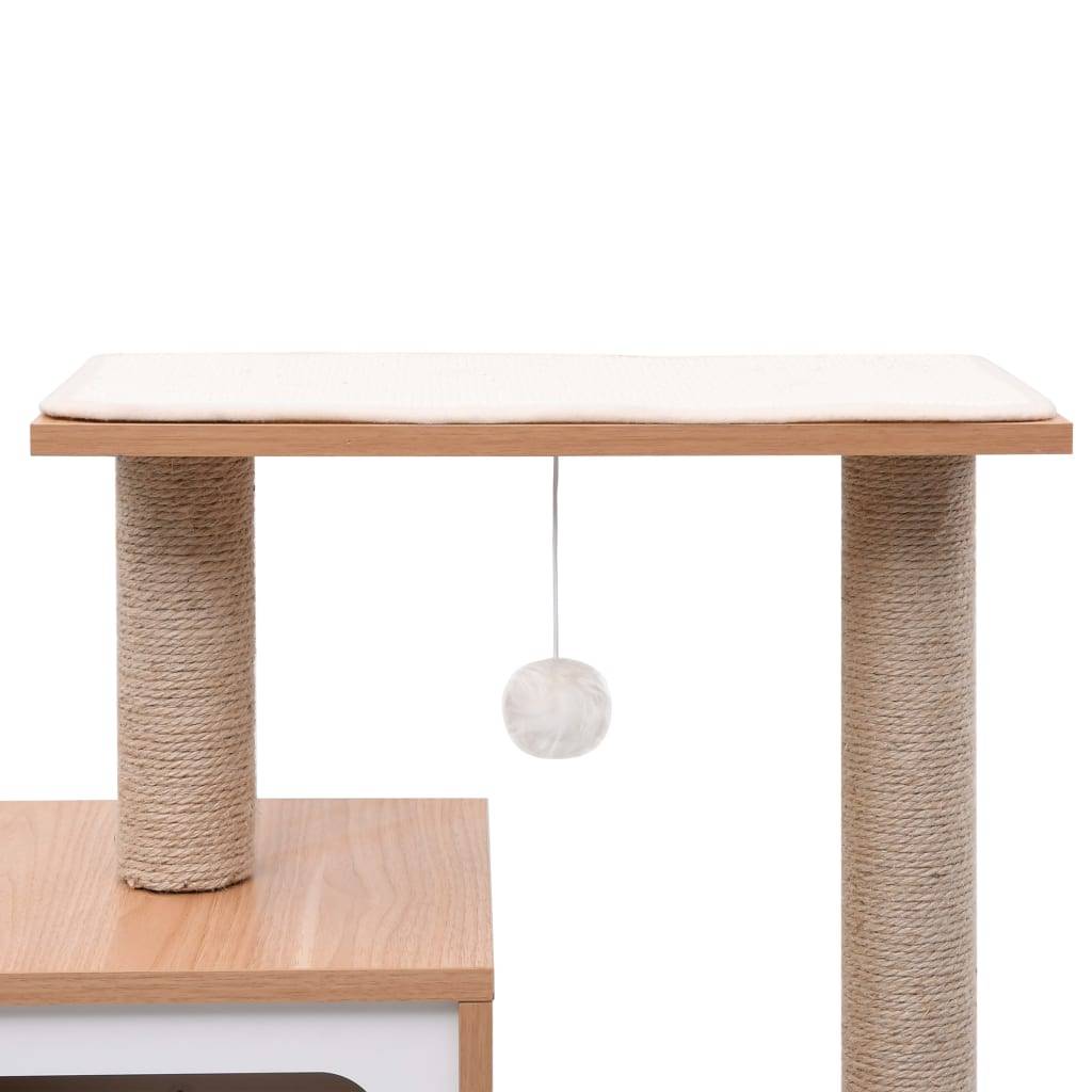Vidaxl - Arbre à chat avec tapis à gratter en sisal 82 cm vidaXL - Imagen 3
