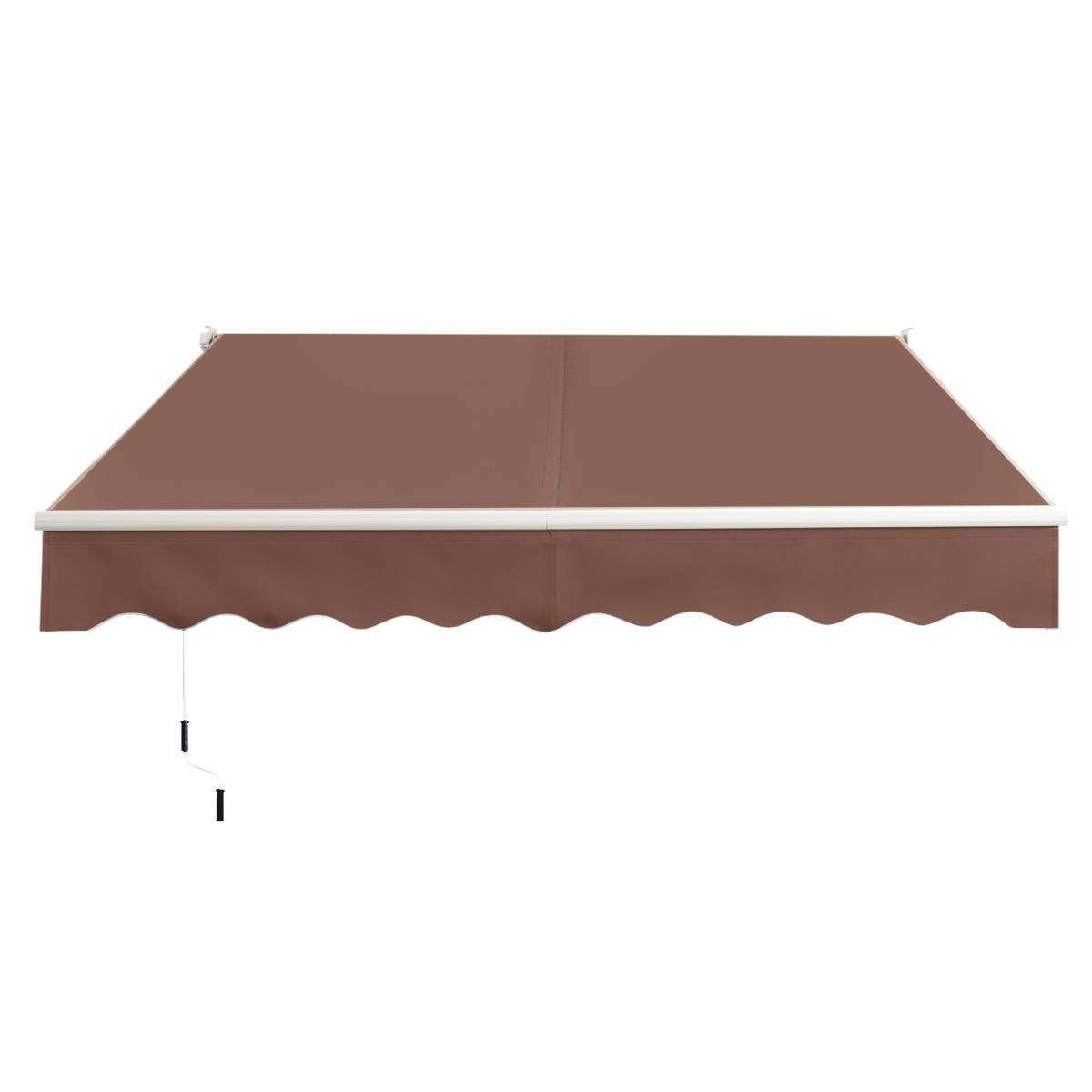 Maison Chic - Store Banne Auvent Rétractable Manuel  245x200CM Angle Ajustable 40°-100° sans Perçage pour Balcon/Jardin Café - Image 1