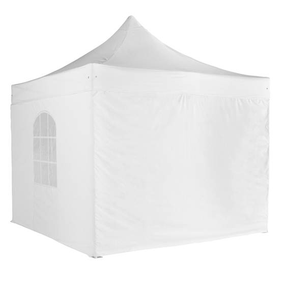 Oviala - Mur plein pour tente pliante pro+ 50mm en 4m blanc - Oviala - Imagen 1