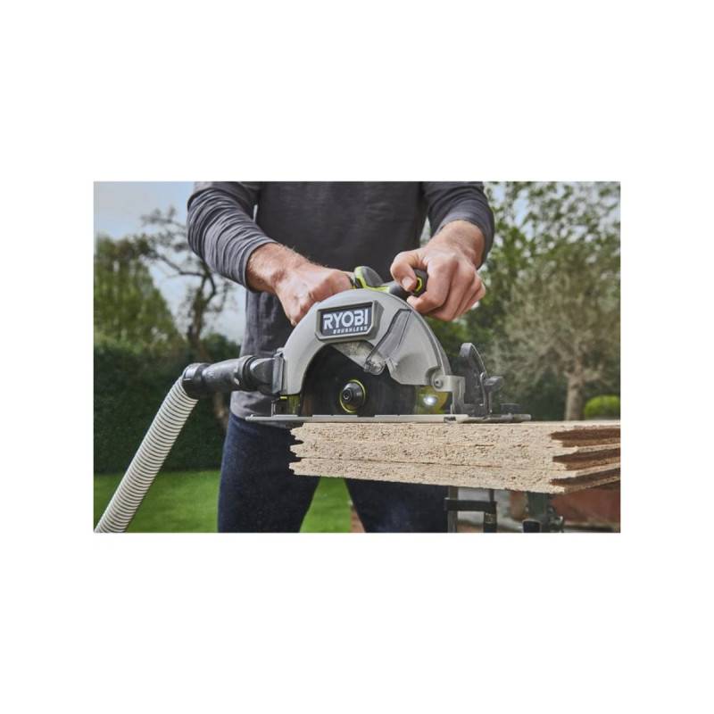 Ryobi - Scie circulaire RYOBI 18V One+ Brushless RCS18BL - 184 mm - Batterie 4,0Ah et chargeur - Image 6