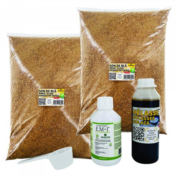 Ferme Du Moutta - Kit DIY Fabriquer votre Bokashi 8kg - Imagen 1