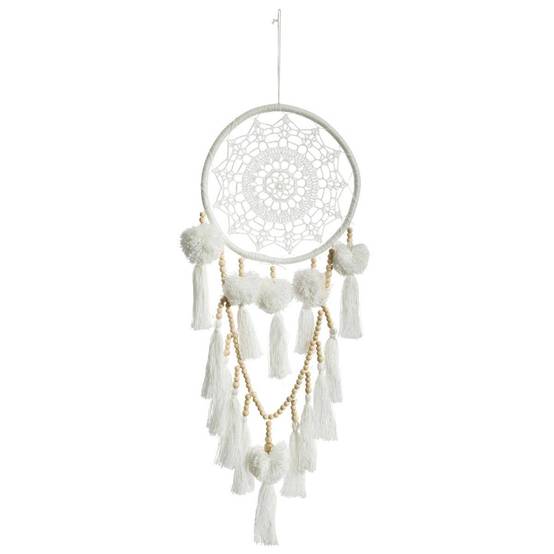 Atmosphera - Attrape rêves "Été" blanc 20x56cm - Atmosphera Créateur d'intérieur - Image 1