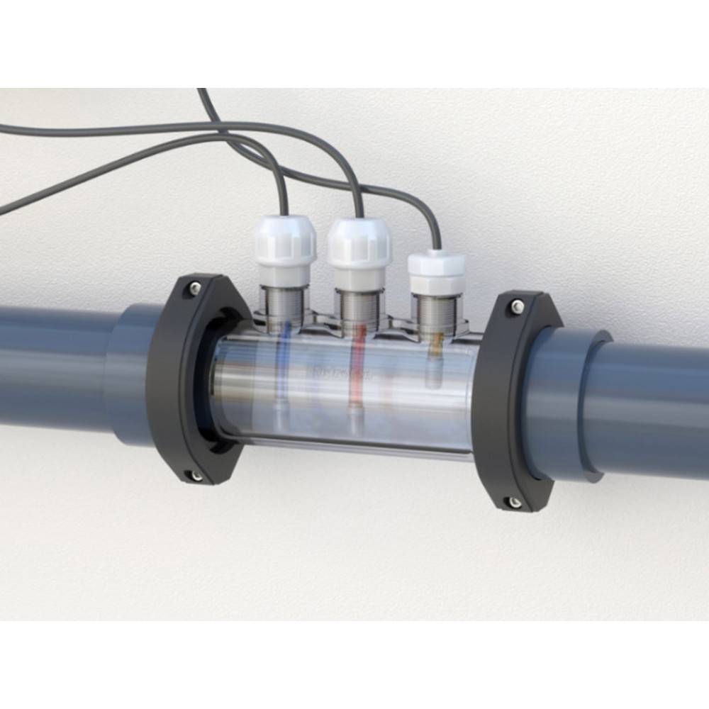 Collecteur piscine porte sonde transparent diametre 50 - Imagen 2