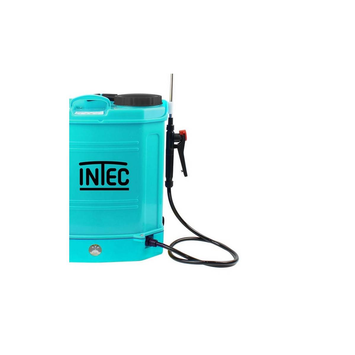 Intec - Pulvérisateur à batterie à dos 16L - Pression 5 Bar Lance extensible 3 Buses Pulvérisateur électrique INTEC - Imagen 8