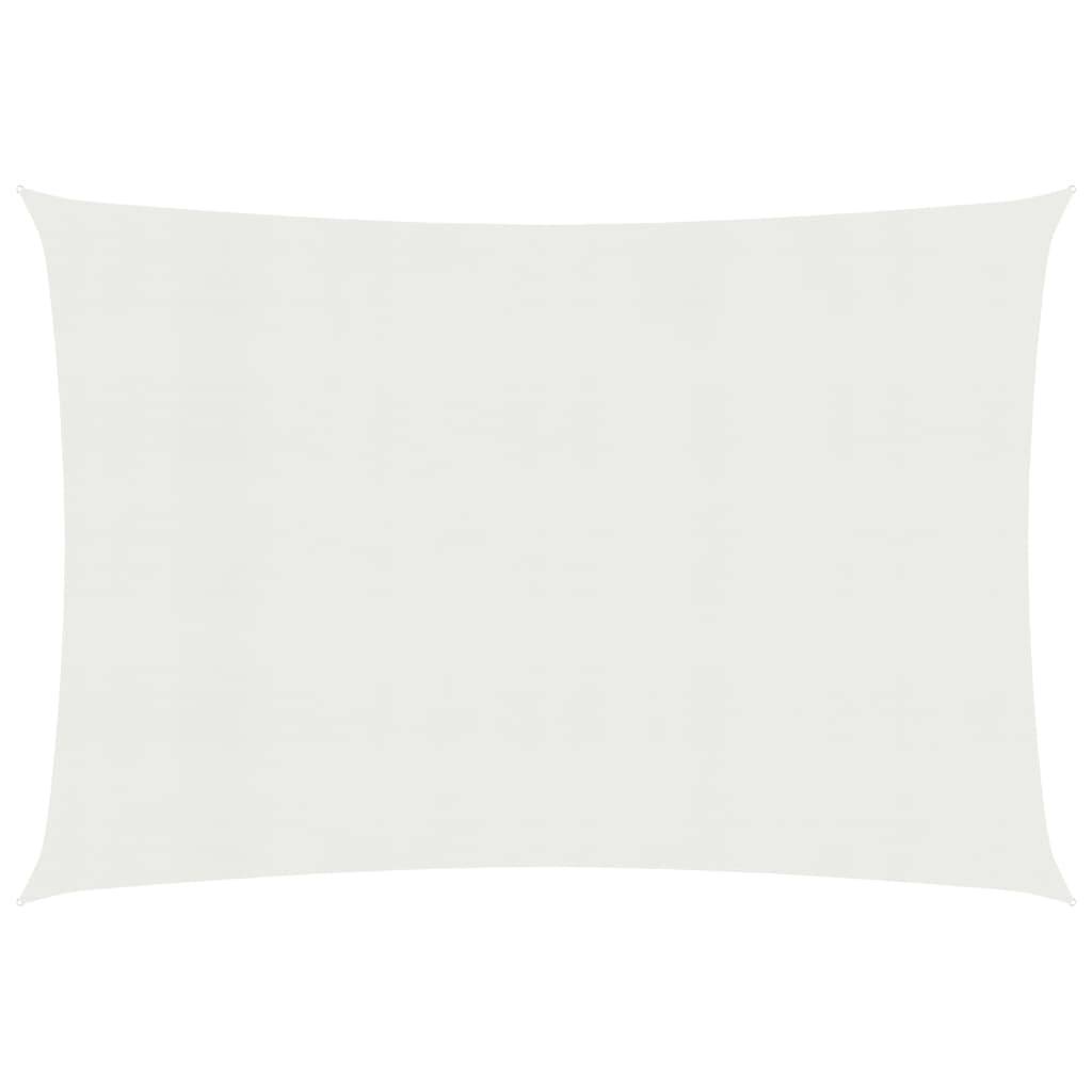 Helloshop26 - Voile d'ombrage 160 g/m² 2 x 2,5 m PEHD blanc - Imagen 1