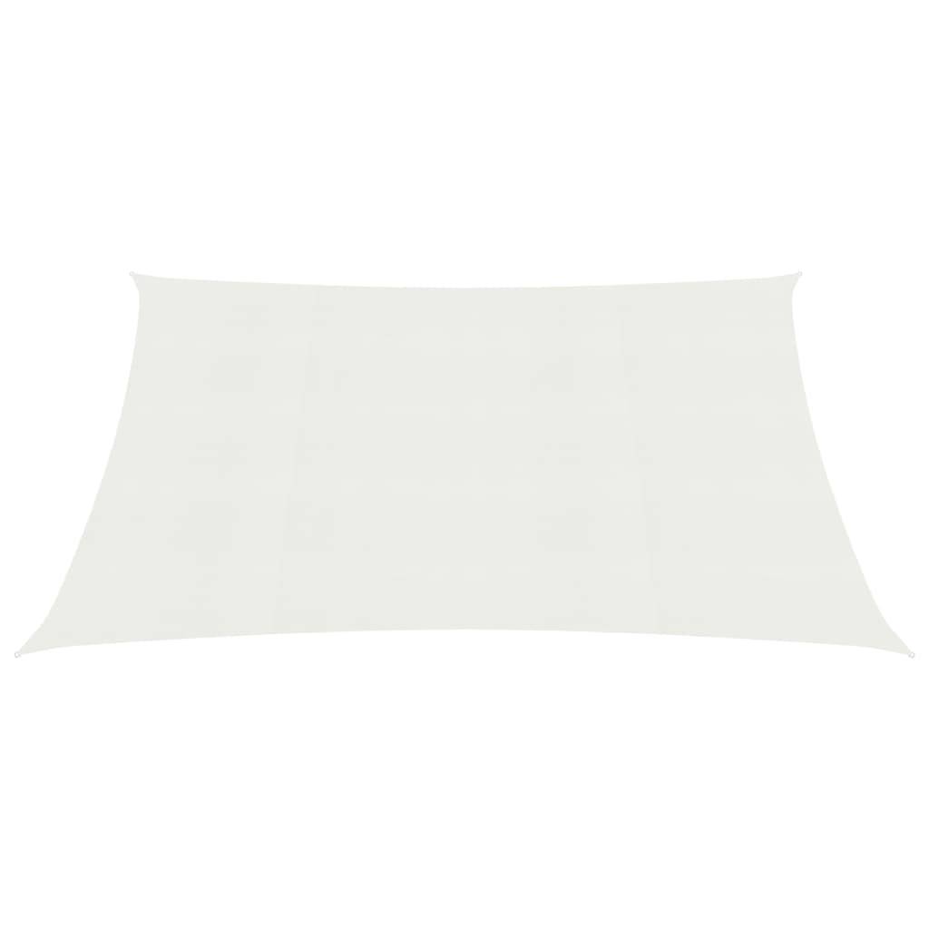 Helloshop26 - Voile d'ombrage 160 g/m² 2 x 2,5 m PEHD blanc - Imagen 2