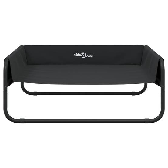 Panier pour Chien Surélevé 85cm, Lit Robuste et Aéré pour Jardin ou Maison, Anthracite – ComfortXL Pet Living - Image 5