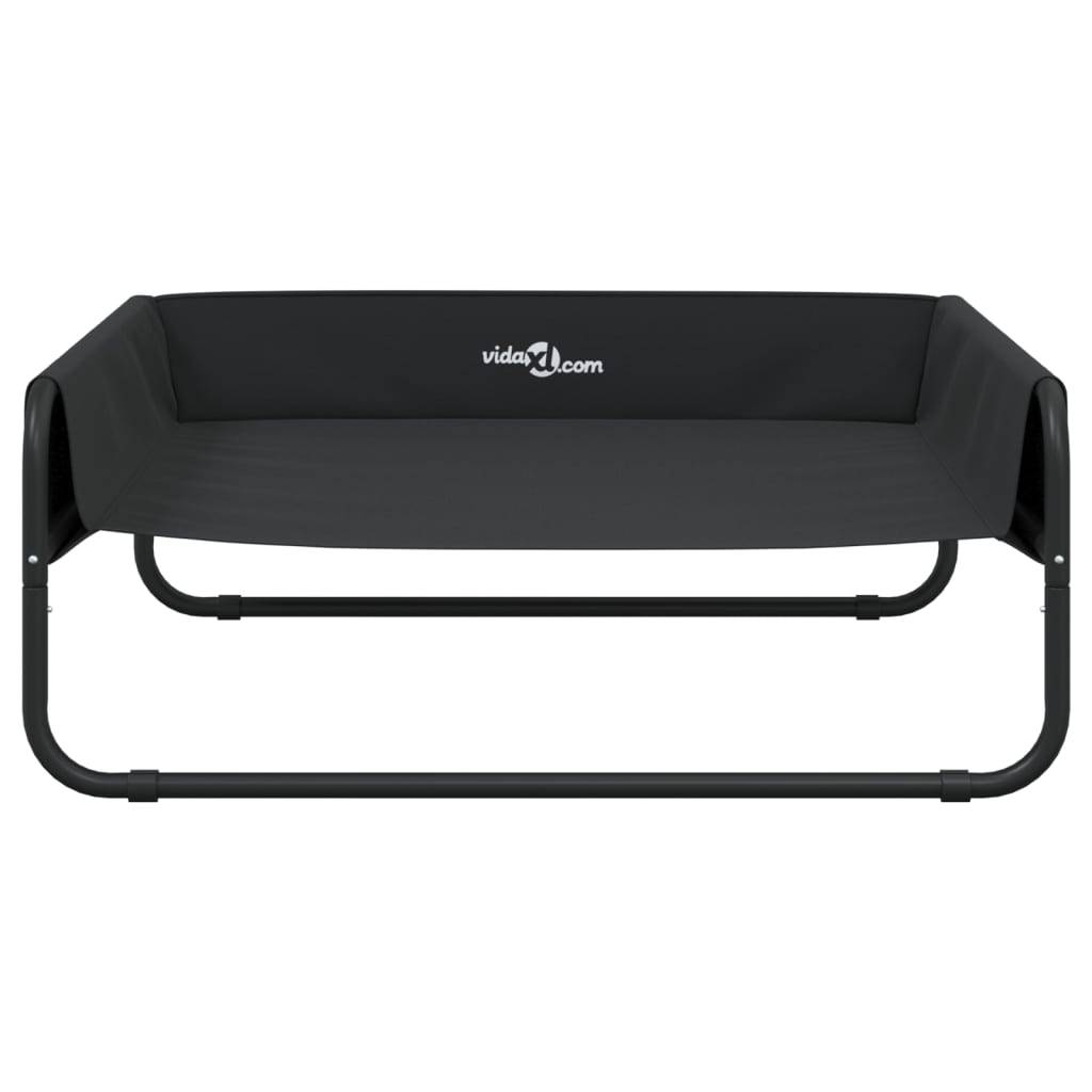 Panier pour Chien Surélevé 85cm, Lit Robuste et Aéré pour Jardin ou Maison, Anthracite – ComfortXL Pet Living - Image 5
