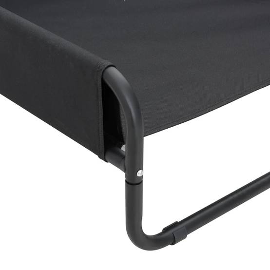 Panier pour Chien Surélevé 85cm, Lit Robuste et Aéré pour Jardin ou Maison, Anthracite – ComfortXL Pet Living - Image 8