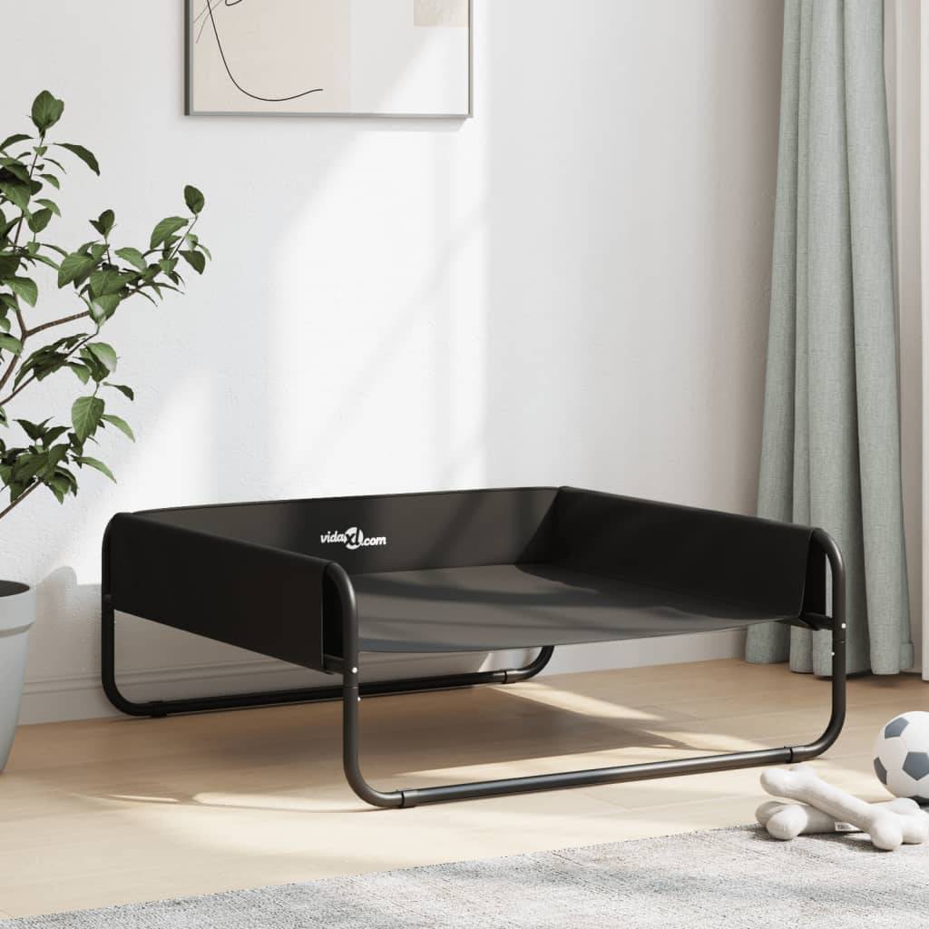 Panier pour Chien Surélevé 85cm, Lit Robuste et Aéré pour Jardin ou Maison, Anthracite – ComfortXL Pet Living - Image 3