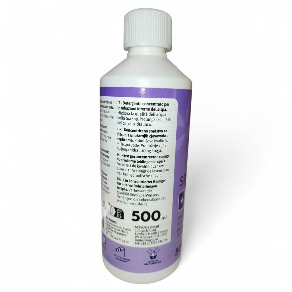 Nettoyant Concentré Tuyauterie Spa – Formule Professionnelle 500ml - Image 3