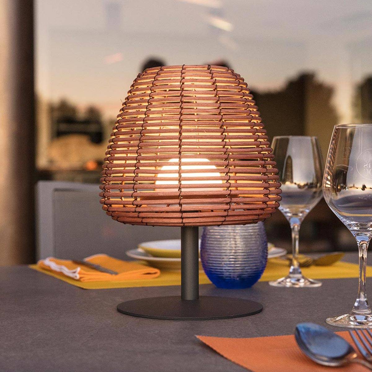Lumisky - Lampe de table sans fil STANDY MINI BOHEME H25cm - Image 2