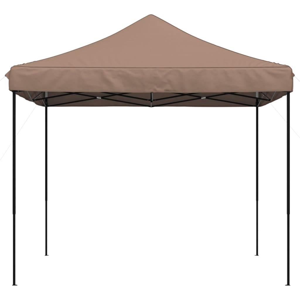 ComfortXL - Tente de Jardin Pliante 3x3 m Acier Pop-Up pour Événement Extérieur Marron – ComfortXL Outdoor Living - Image 3