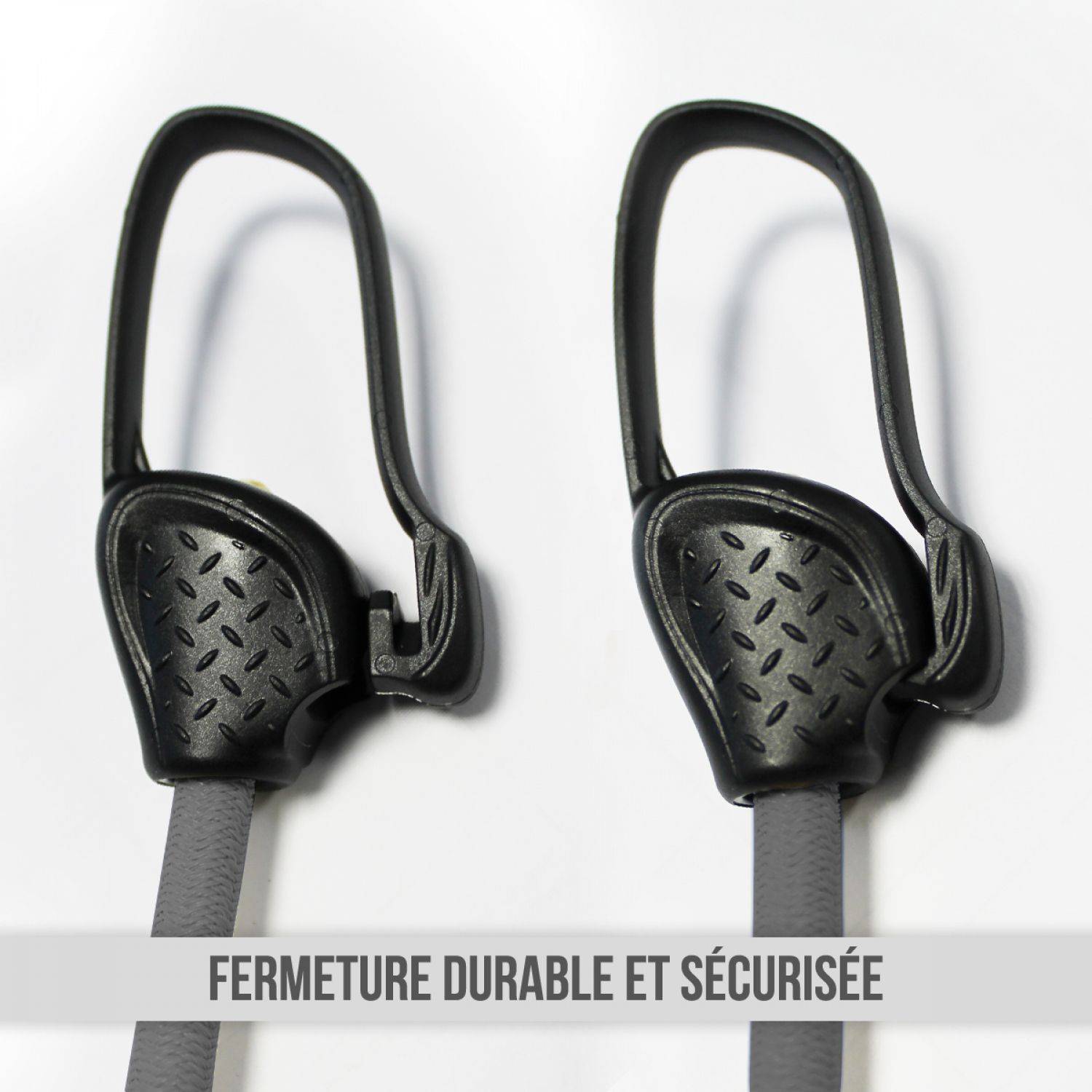Linxor - Lot de 10 tendeurs sandows sécurisés et normés - Gris - Linxor - Imagen 4