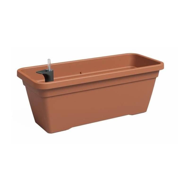 Artevasi - Jardiniere - Plastique - Terre Cuite - Rectangulaire - L77,9 X P24 X H22cm - Artevasi - Imagen 1