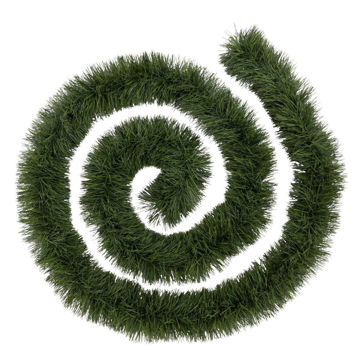 Atmosphera - Guirnalda boa larga 20cmx5 m 6 pliegues verde - Atmosphera Creador de interiores - Imagen 1