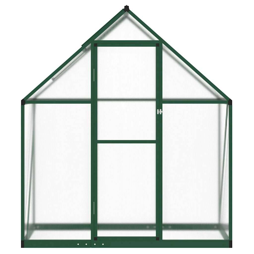 PANGIVO - Serre aluminium et polycarbonate vert 169 x 58 x 195 cm - PANGIVO - Image 3