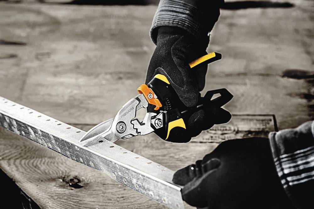 Fiskars - Cisaille PowerGear type "aviation" coupe droite 38,1mm - Image 4